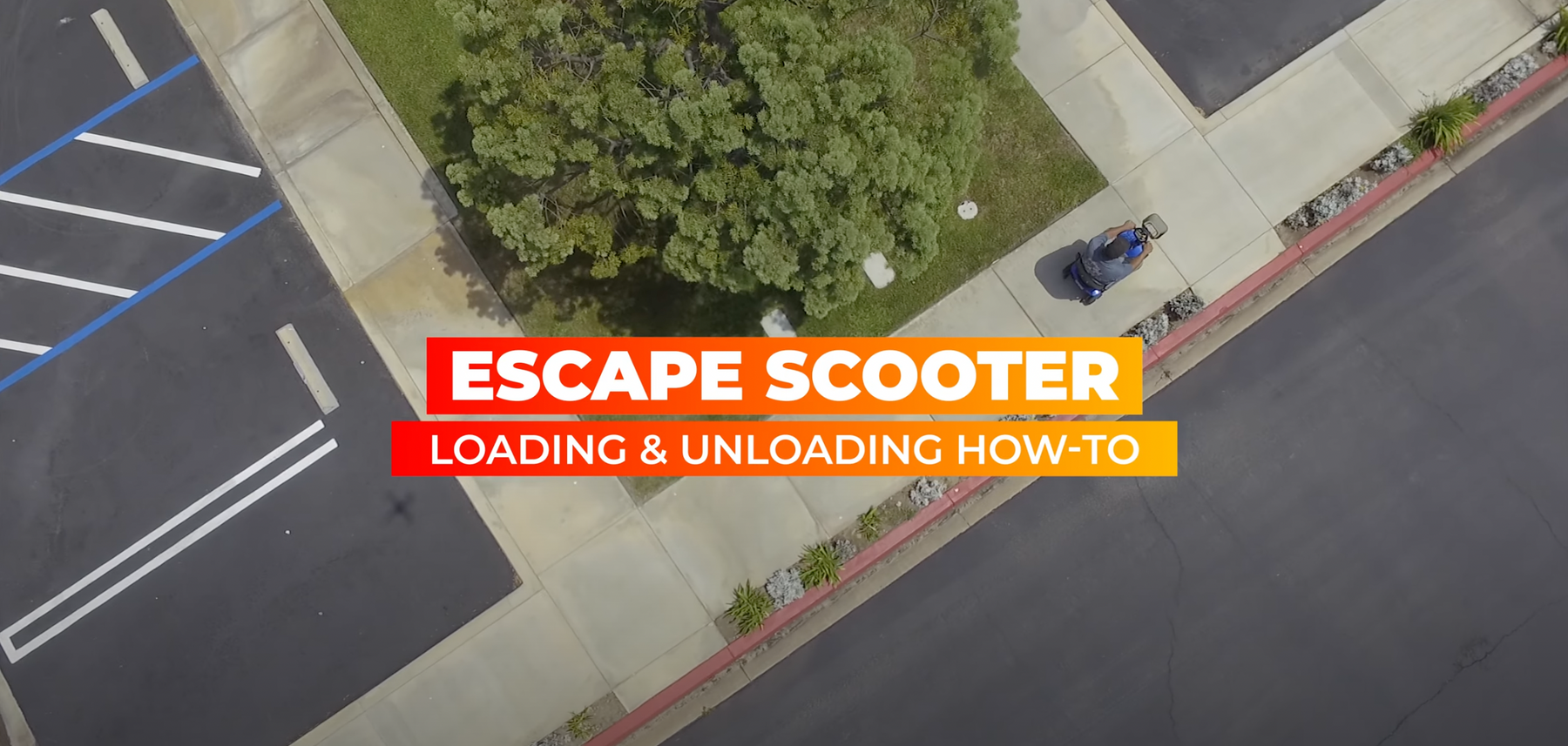 How to load and unload the Shoprider Escape scooter