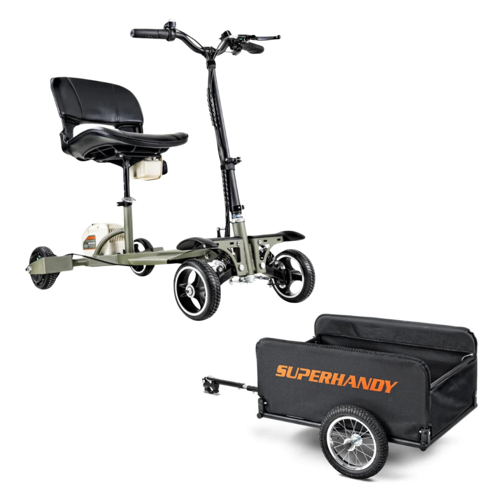 SuperHandy The Passport Pro Foldable Mobility Scooter