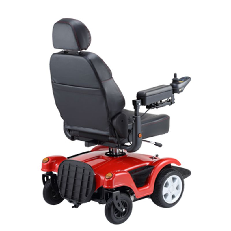 Merits P312 Compact FWD/RWD Dualer Power Wheelchair back
