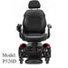 Merits Vision Sport Power Wheelchair front