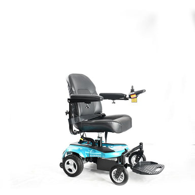 Merits P321 EZ-GO Power Wheelchair side