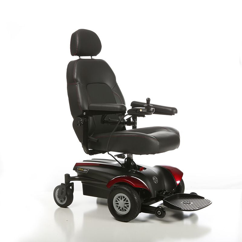 Merits P322 Vision CF Power Wheelchair side