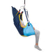 Handicare Deluxe Hammock poly mesh with head support side view