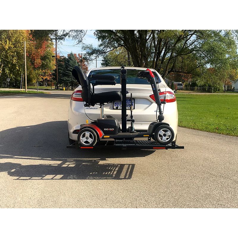 Wheelchair Carrier Model 210 Lift n' Go Electric Scooter Lift with actual scooter