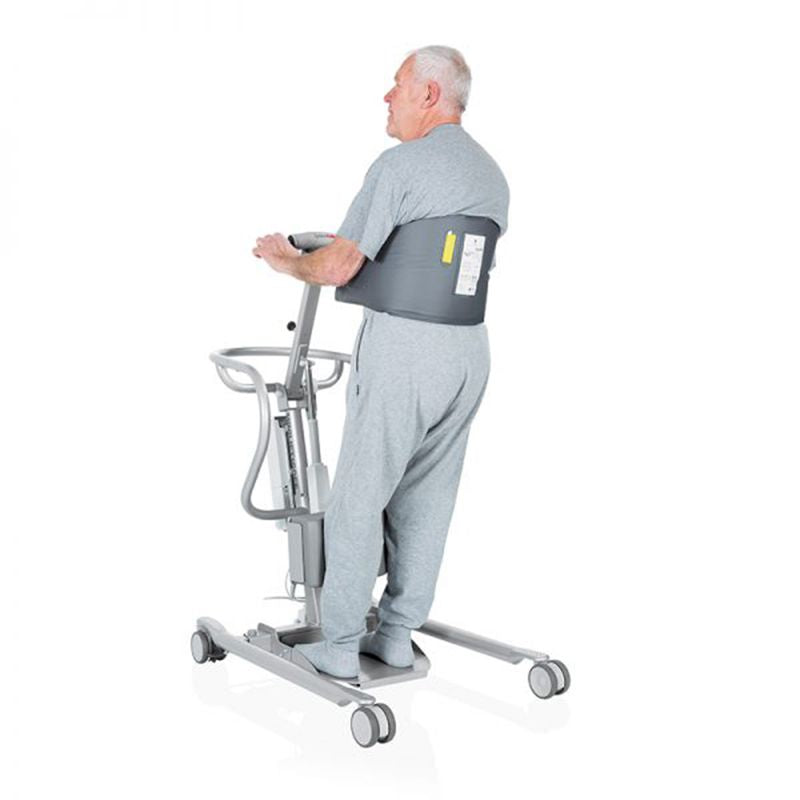 Handicare MiniLift Sit-to-Stand Floor Lift with load