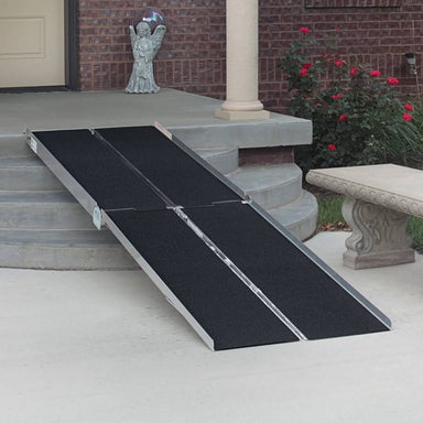 PVI Multifold Portable Ramps on stairs